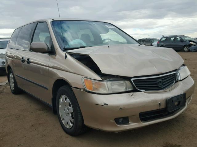 2HKRL185XYH589707 - 2000 HONDA ODYSSEY LX GOLD photo 1