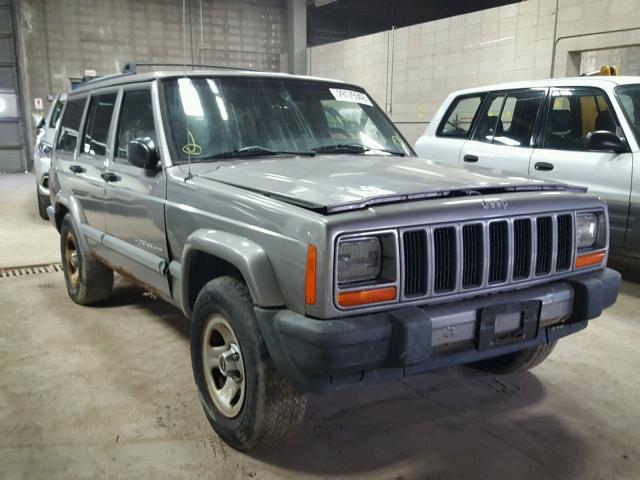 1J4FF48S91L527731 - 2001 JEEP CHEROKEE S SILVER photo 1