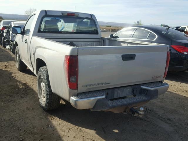 1GTCS149088142898 - 2008 GMC CANYON TAN photo 3