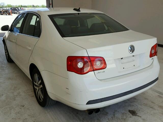 3VWSG71K86M675966 - 2006 VOLKSWAGEN JETTA 2.5 WHITE photo 3