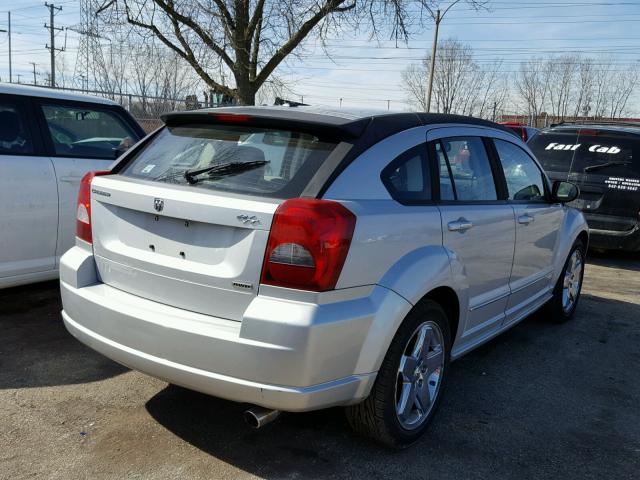 1B3HE78K77D514533 - 2007 DODGE CALIBER R/ SILVER photo 4