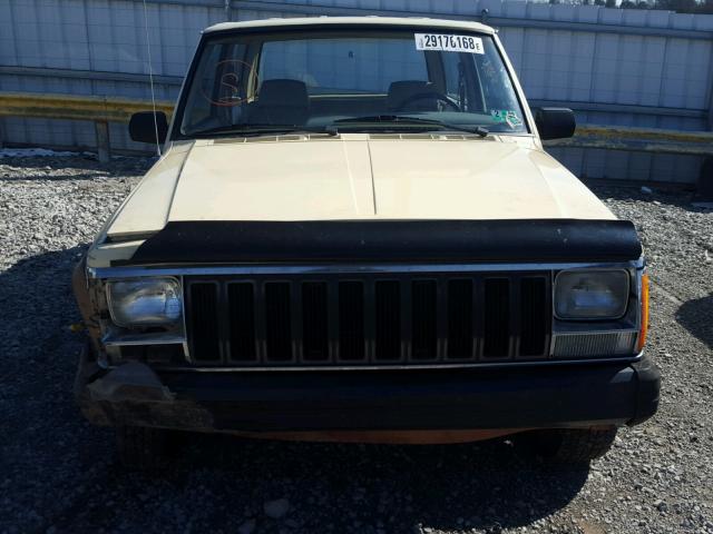 1JCWC7713FT169962 - 1985 JEEP CHEROKEE YELLOW photo 10