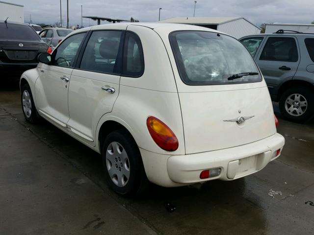 3C4FY48B44T321192 - 2004 CHRYSLER PT CRUISER WHITE photo 3