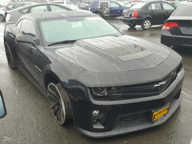 2G1FM1EP1F9801134 - 2015 CHEVROLET CAMARO ZL1 BLACK photo 1