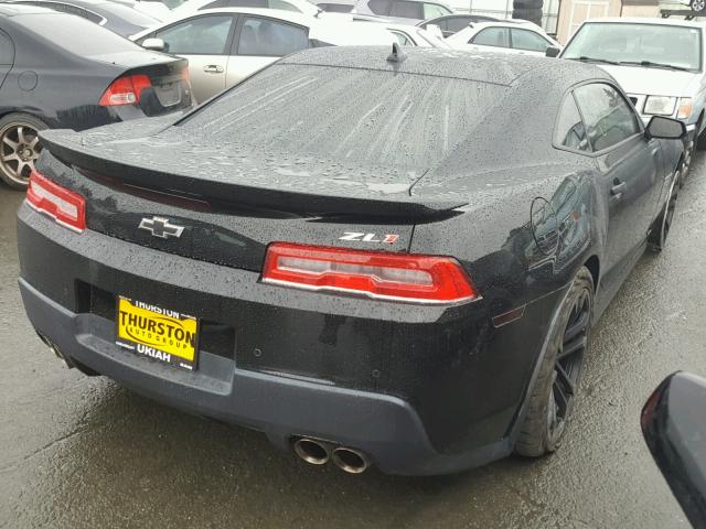 2G1FM1EP1F9801134 - 2015 CHEVROLET CAMARO ZL1 黑色 照片 4