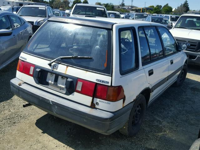 JHMEY3742JS002619 - 1988 HONDA CIVIC WAGO WHITE photo 4