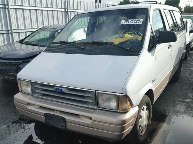 1FMDA41X0VZA11967 - 1997 FORD AEROSTAR WHITE photo 2