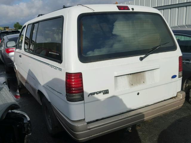 1FMDA41X0VZA11967 - 1997 FORD AEROSTAR WHITE photo 3