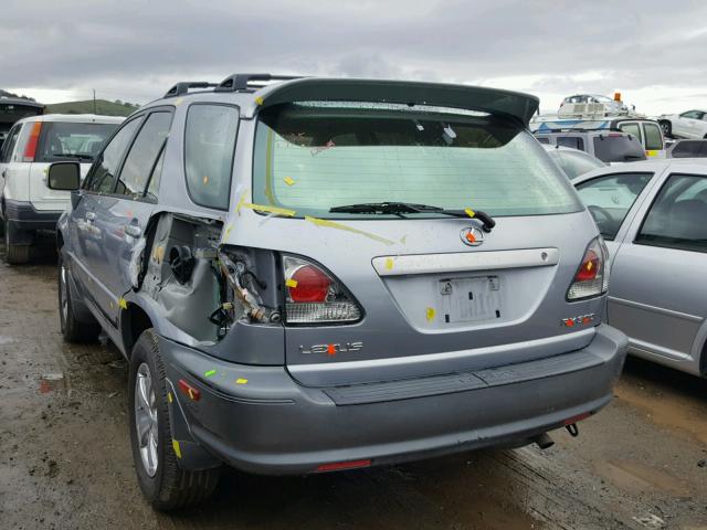 JTJHF10U920256745 - 2002 LEXUS RX 300 GRAY photo 3