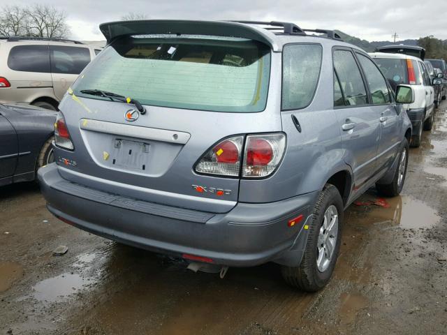 JTJHF10U920256745 - 2002 LEXUS RX 300 GRAY photo 4