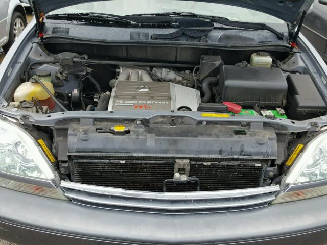 JTJHF10U920256745 - 2002 LEXUS RX 300 GRAY photo 7