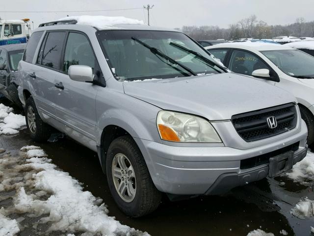 2HKYF18483H573959 - 2003 HONDA PILOT EX BEIGE photo 1