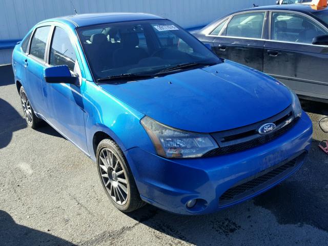 1FAHP3GNXBW150687 - 2011 FORD FOCUS SES BLUE photo 1