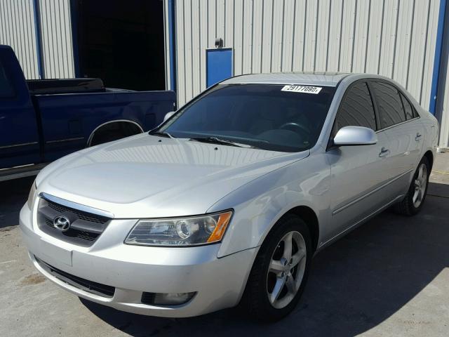 5NPEU46F37H255686 - 2007 HYUNDAI SONATA SE SILVER photo 2