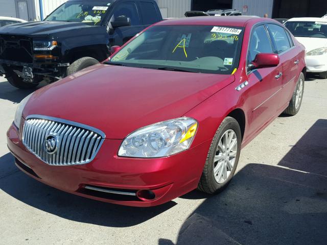 1G4HA5EM5BU133918 - 2011 BUICK LUCERNE CX RED photo 2