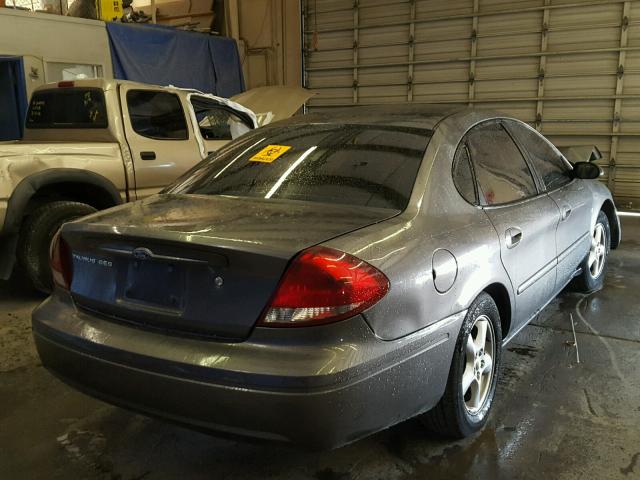 1FAFP55S24A107005 - 2004 FORD TAURUS SES GRAY photo 4