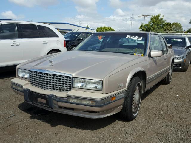 1G6EL1332LU610281 - 1990 CADILLAC ELDORADO GOLD photo 2