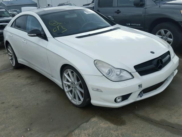 WDDDJ76XX6A012273 - 2006 MERCEDES-BENZ CLS 55 AMG WHITE photo 1