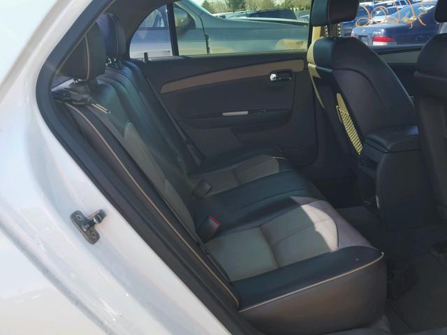 1G1ZK57799F208642 - 2009 CHEVROLET MALIBU LTZ 白色 照片 6
