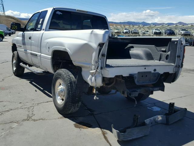 3B7KF23Z92M303369 - 2002 DODGE RAM 2500 SILVER photo 3