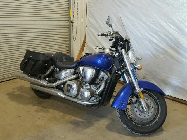 1HFSC52036A308296 - 2006 HONDA VT1300 S BLUE photo 4