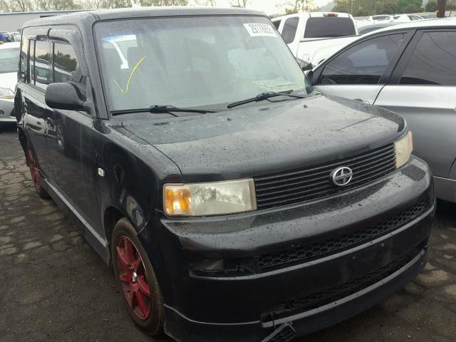 JTLKT334440162997 - 2004 TOYOTA SCION XB BLACK photo 1