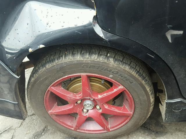 JTLKT334440162997 - 2004 TOYOTA SCION XB BLACK photo 9