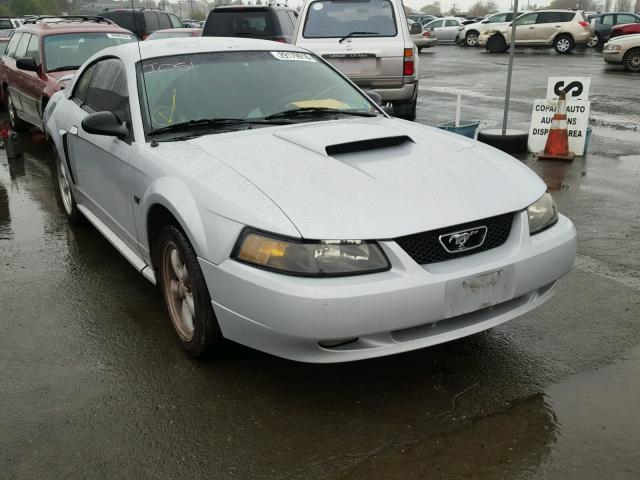 1FAFP42X42F147242 - 2002 FORD MUSTANG GT SILVER photo 1