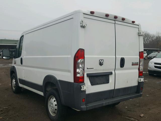 3C6TRVNG8GE108655 - 2016 RAM PROMASTER WHITE photo 3