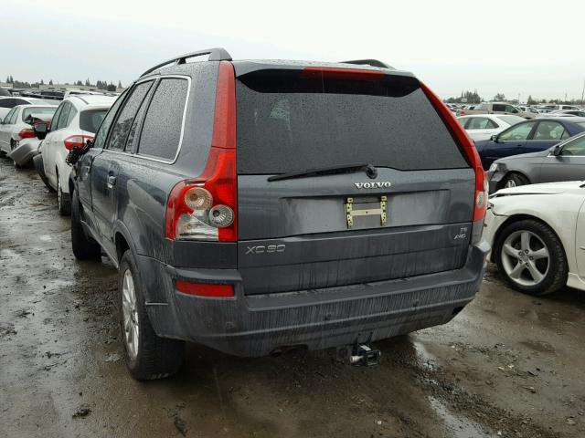 YV1CZ911351141137 - 2005 VOLVO XC90 T6 GRAY photo 3