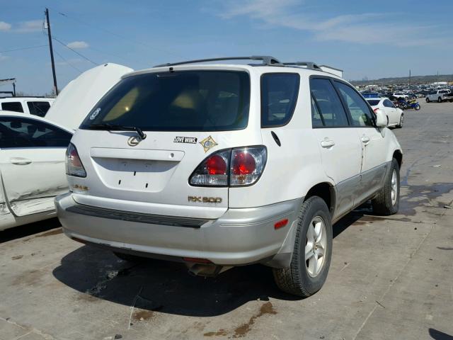 JTJGF10U720128886 - 2002 LEXUS RX 300 CREAM photo 4