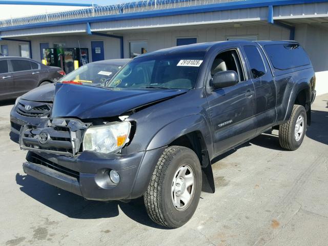 5TETU4GN6AZ714310 - 2010 TOYOTA TACOMA PRE CHARCOAL photo 2