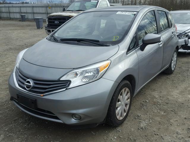 3N1CE2CPXFL402139 - 2015 NISSAN VERSA NOTE SILVER photo 2