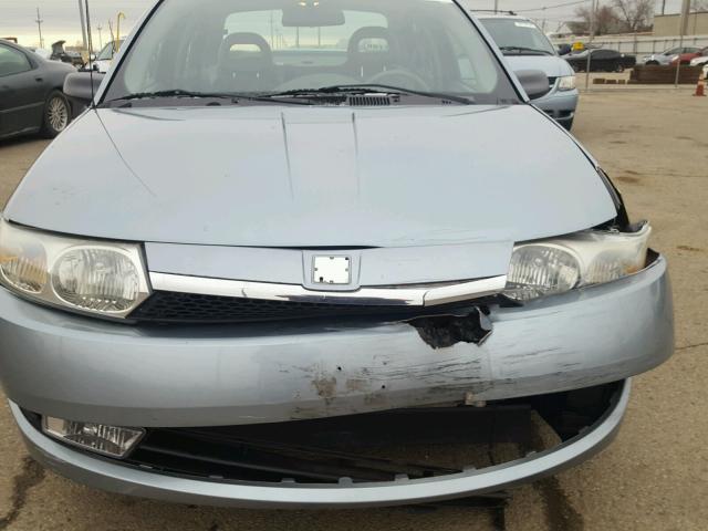 1G8AL52F03Z180083 - 2003 SATURN ION LEVEL BLUE photo 9