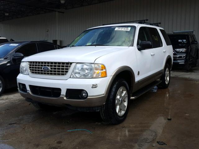 1FMDU74W33ZA87790 - 2003 FORD EXPLORER E WHITE photo 2