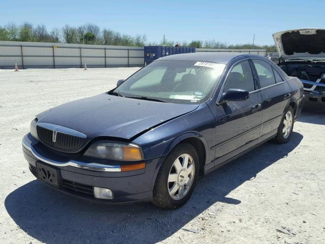 1LNHM87A02Y675853 - 2002 LINCOLN LS BLUE photo 2