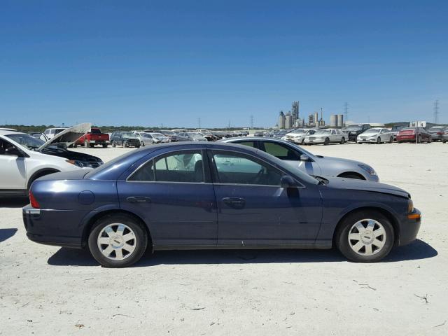 1LNHM87A02Y675853 - 2002 LINCOLN LS BLUE photo 9