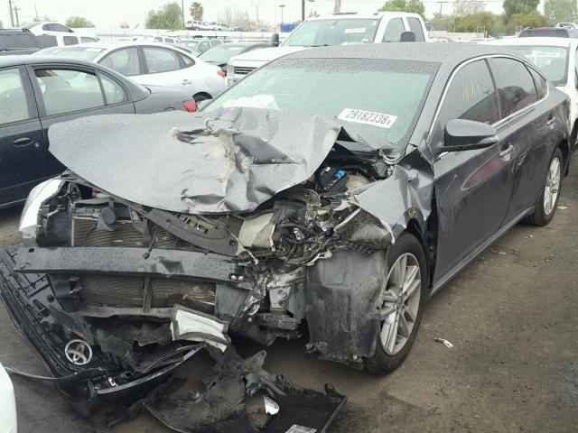 4T1BK1EBXEU093995 - 2014 TOYOTA AVALON BAS Մոխրագույն լուսանկար 2
