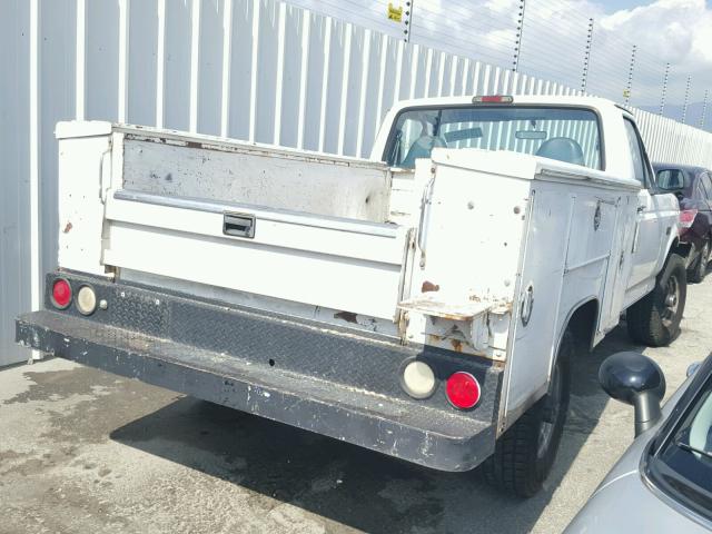 2FTHF26H1TCA62014 - 1996 FORD F250 WHITE photo 4