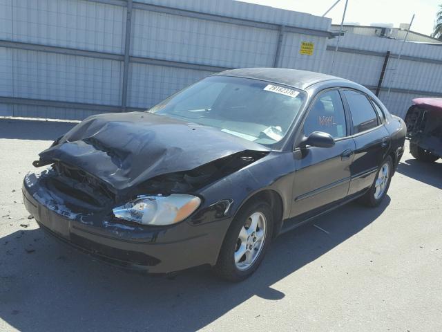 1FAFP55U33G163189 - 2003 FORD TAURUS SES BLACK photo 2