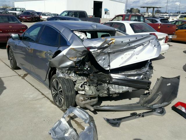 19XFC1F75GE207593 - 2016 HONDA CIVIC EXL SILVER photo 3