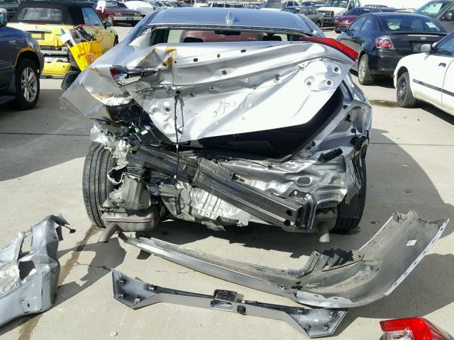 19XFC1F75GE207593 - 2016 HONDA CIVIC EXL SILVER photo 9