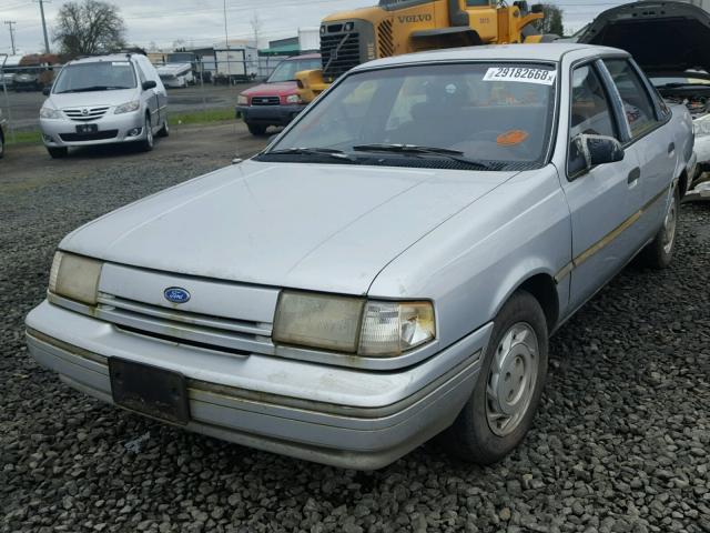 2FAPP36X8PB162151 - 1993 FORD TEMPO GL SILVER photo 2