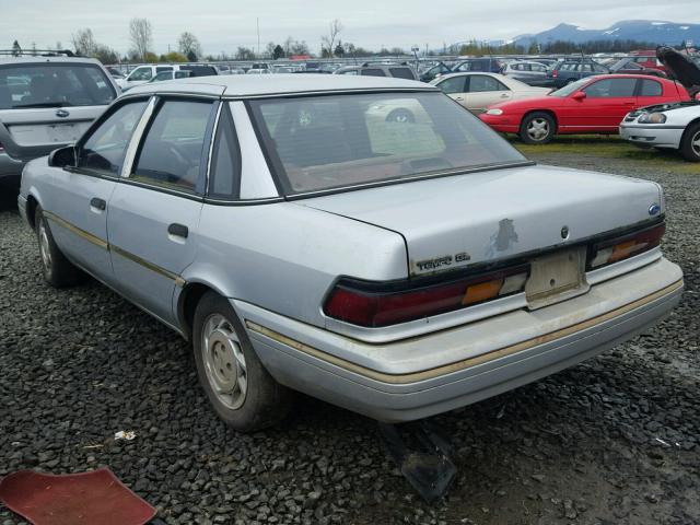 2FAPP36X8PB162151 - 1993 FORD TEMPO GL SILVER photo 3