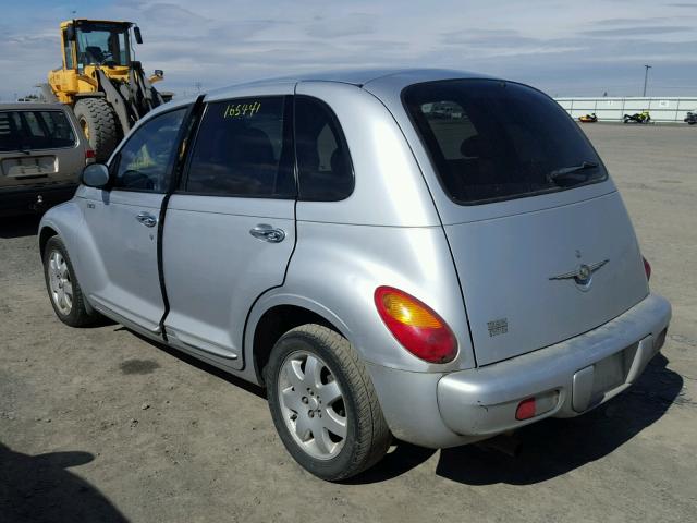 3C4FY58B04T207289 - 2004 CHRYSLER PT CRUISER SILVER photo 3