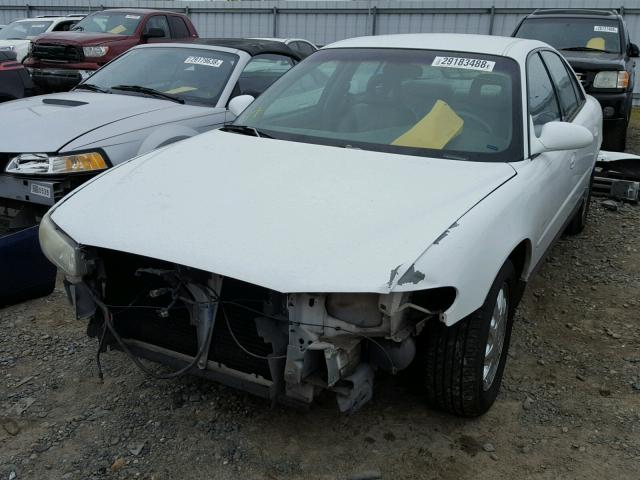 2G4WF5210V1437645 - 1997 BUICK REGAL GS WHITE photo 2