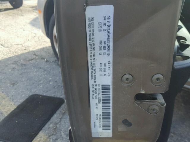 1P3ES46C11D252603 - 2001 PLYMOUTH NEON BASE 棕色 照片 10