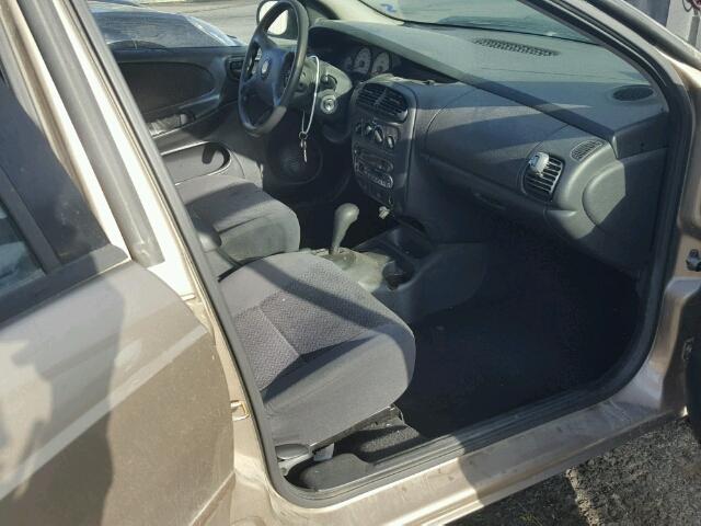 1P3ES46C11D252603 - 2001 PLYMOUTH NEON BASE 棕色 照片 5