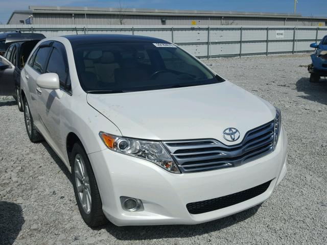 4T3ZA3BB2AU029260 - 2010 TOYOTA VENZA BASE WHITE photo 1