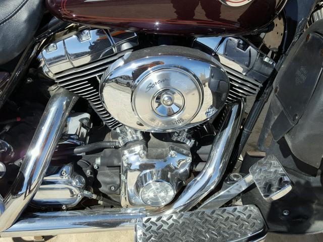 1HD1FCW355Y631503 - 2005 HARLEY-DAVIDSON FLHTCUI BURGUNDY photo 7